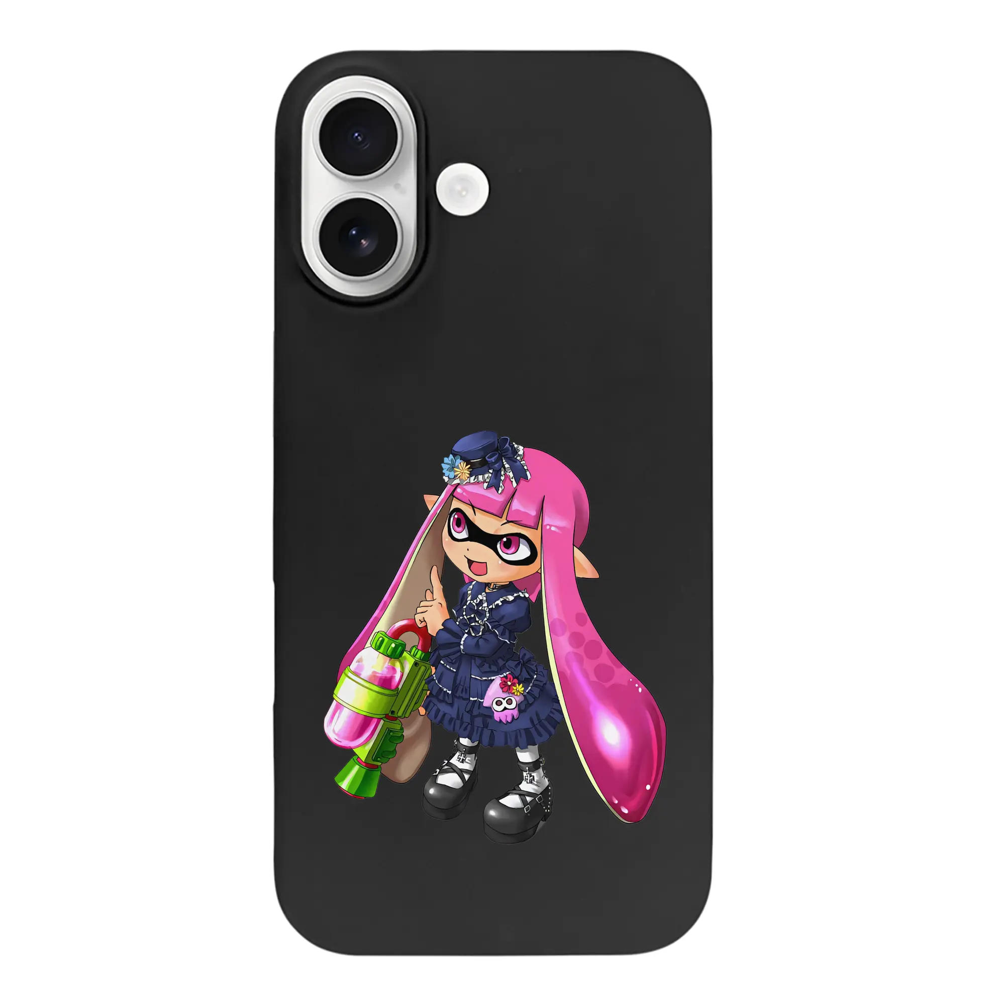 スプラトゥーン グッズ,インクリング - iPhone 17 シリーズ シリコンケース 薄型 耐衝撃 指紋防止 ソフトタッチカバー 精密フィット 傷防止 保護ケース iPhone 17/17 Air/17 Pro/17 Pro Max 対応
